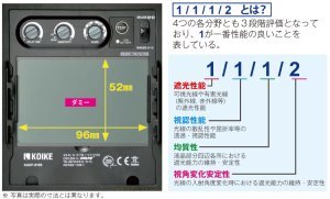 Koike: 自動遮光溶接面 KADF-100